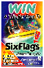 Texaco Six Flags Promo - Pole Sign